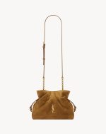 YSL JAMIE shoulder pouch in suede